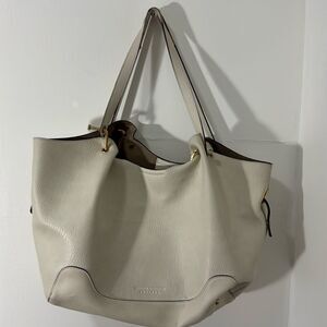 SONDRA ROBERTS LEATHER SHOULDER BAG